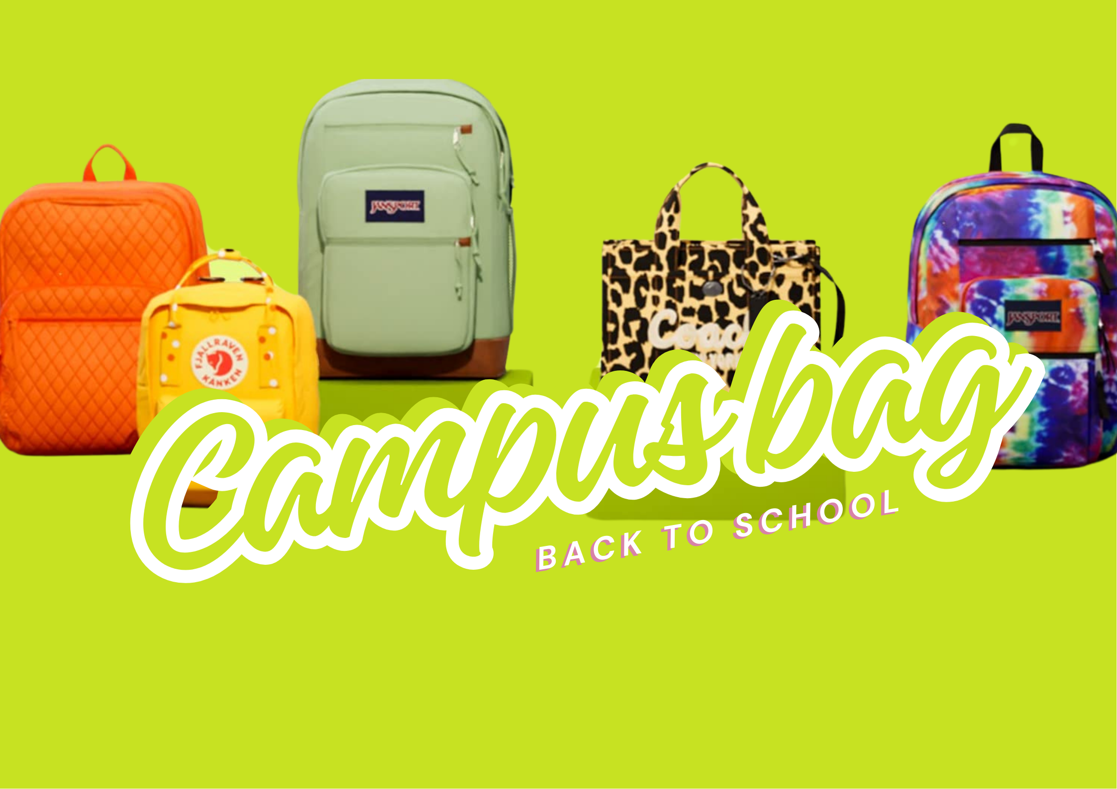 Find your go-to campus bag