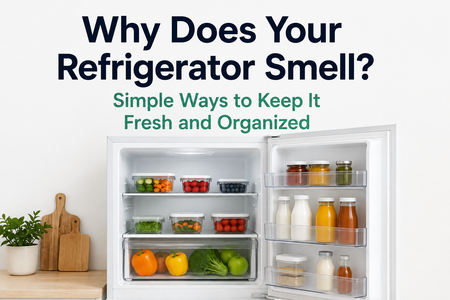 Why Does Your Refrigerator Smell? Simple Ways to Keep It Fresh and Organized