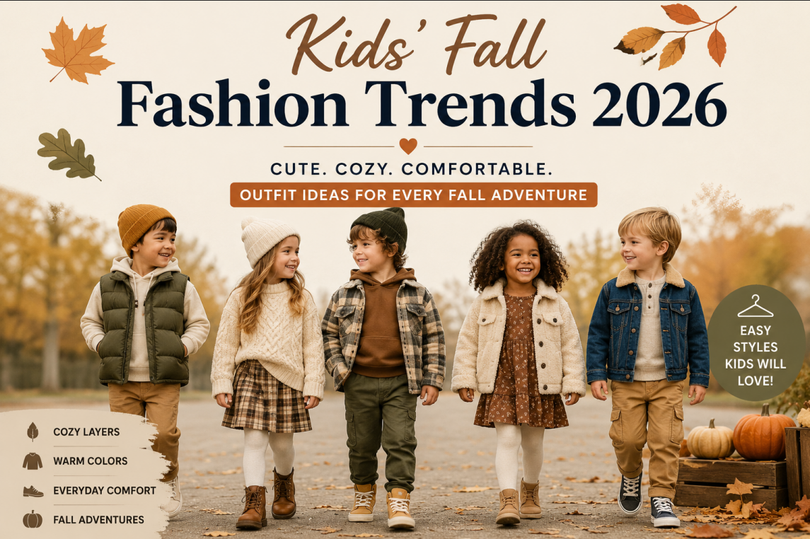 Kids' Fall Fashion Trends 2026: Cute, Cozy & Practical Outfit Ideas